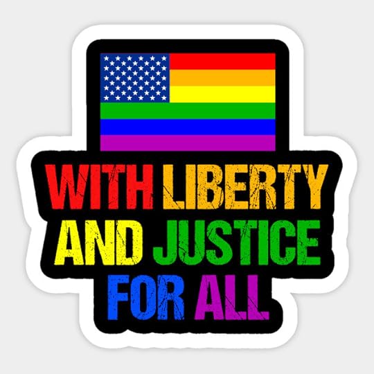 LGBT American Equal Rights - Lgbt Rights - Sticker | TeePublic