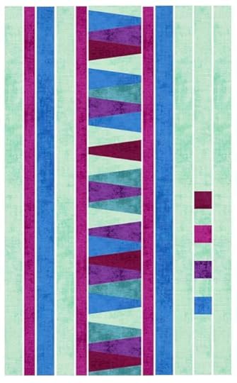 Free! S!S 102 Dresden Columns Table Runner or Wall Hanging Tutorial