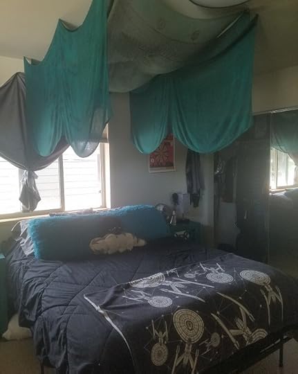 I moved! New bedroom!