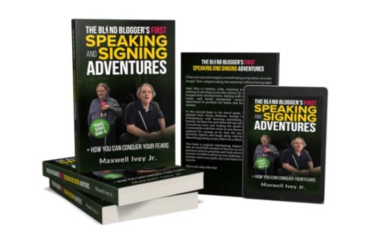 FINAL IMAGE BOOK 4 Promo image of stacked books back cover and travel series book 2 on tablet