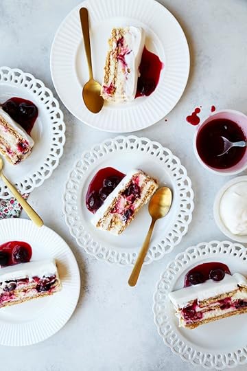 Cherry and Lemon Ice Box Cake