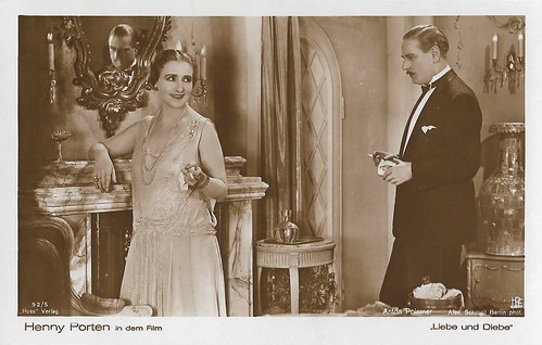 Henny Porten and Anton Poiner in Liebe und Diebe (1928)
