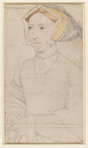 Sketch of Jane Seymour, Hans Holbein the Younger ~1536-1537