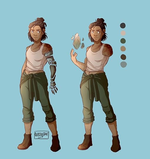 Earthbender Design: She's of both fire nation and earth kingdom ...