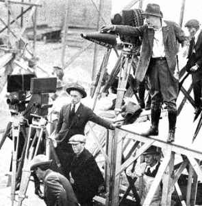 Cecile B. DeMille directing