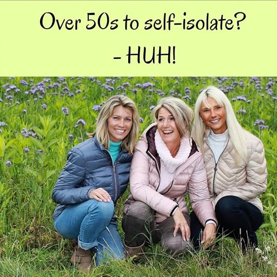 Over 50s to self-isolate? Huh!