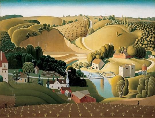 Grant Wood, <i>Stone City, Iowa</i>, 1933