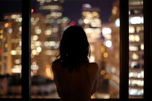 light, city, and night image