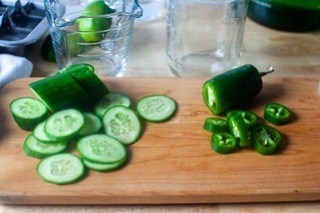 cucumber, jalapeno
