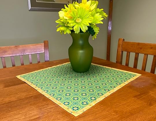 Learn How to Make Napkins with our No-Hassle Triangles Napkin Sewing Tutorial at The Nancy Zieman Producitons Blog