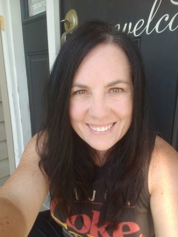 gray hair porch pic