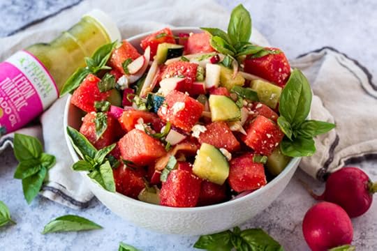 watermelon salad recipe