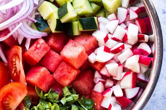 watermelon salad recipe