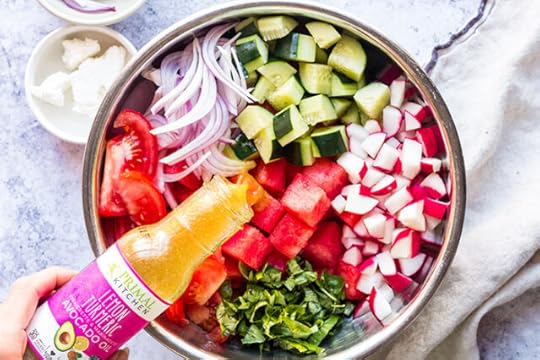 watermelon salad recipe