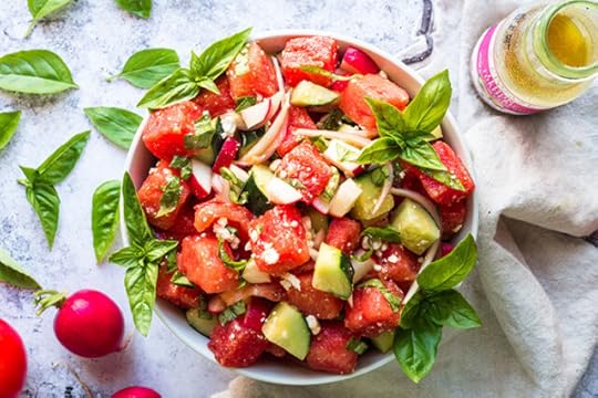 watermelon salad recipe