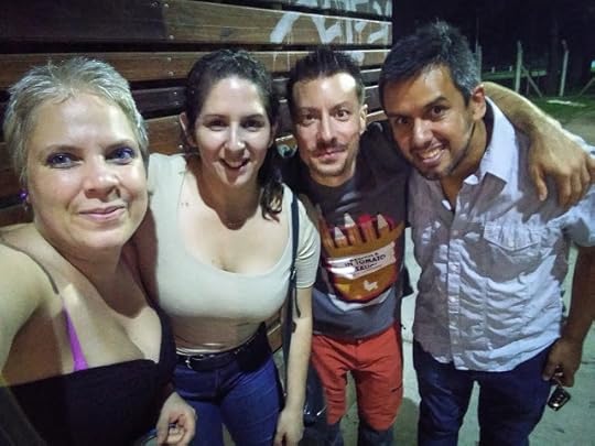 A boliche night with our friends in San Miguel, Argentina