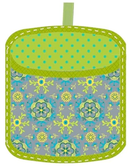 Pot Holder Plus Sewing Tutorial at the Nancy Zieman Productions Blog Featuring Wildflower Boutique Fabrics by Riley Blake Designs