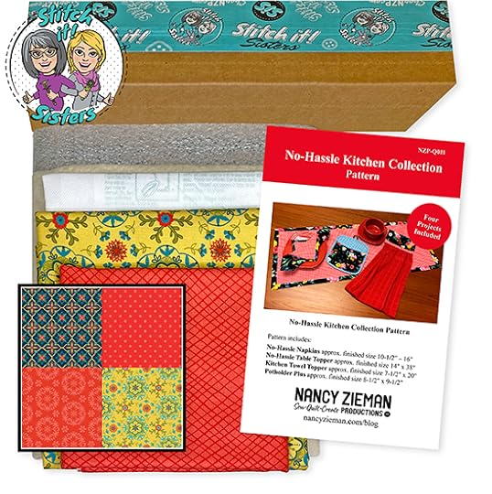 Red Wildflower Boutique No-Hassle Potholder Plus and Towel Topper Bundle Box available at ShopNZP.com