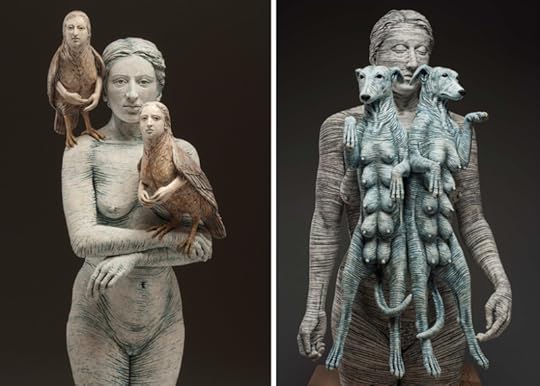 Sirens of Rutino & Artemis/Diana II by Adrian Arleo