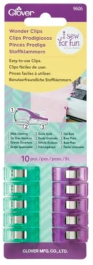 Clover's I Sew For Fun Wonder Clips 