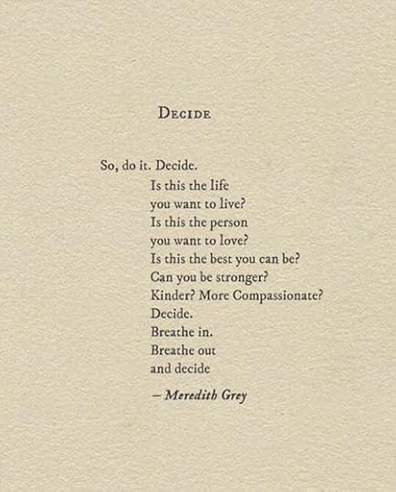 decide