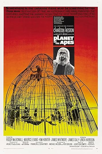 Amazon.com: Planet of The Apes (1968) Movie Poster Heston 24x36 ...
