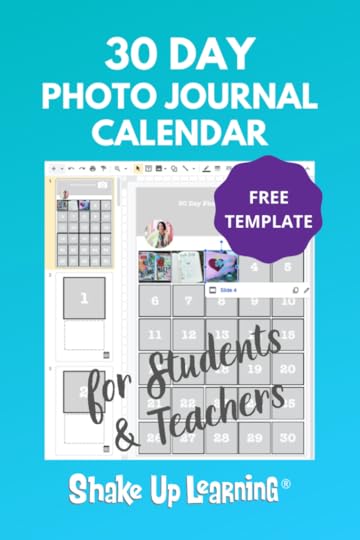 30 Day Photo Journal Calendar (FREE Template)