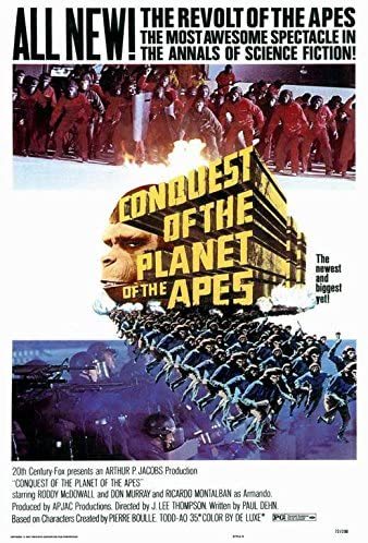 Amazon.com: Conquest of the Planet of the Apes POSTER Movie (27 x ...