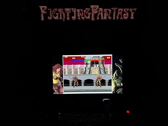 Fighting Fantasy / Hippodrome running on the Legends Ultimate with Pixelcade and PixelcadeX app