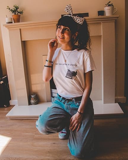 Me with a necklace onto a minimalist tee