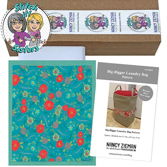 Teal Big-Bigger Laundry Bag Bundle Box available at ShopNZP.com