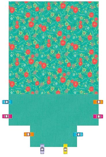 Big-Bigger Laundry Bag Sewing Tutorial at the Nancy Zieman Productions Blog Featuring Wildflower Boutique Fabrics by Riley Blake Designs
