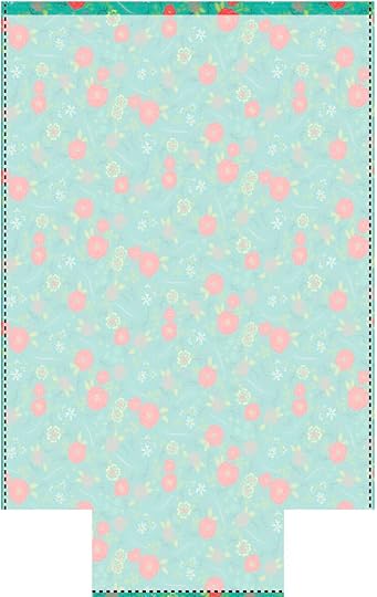 Big-Bigger Laundry Bag Sewing Tutorial at the Nancy Zieman Productions Blog Featuring Wildflower Boutique Fabrics by Riley Blake Designs