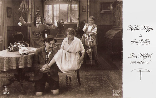 Hella Moja in Das Mädel von nebenan (1917)