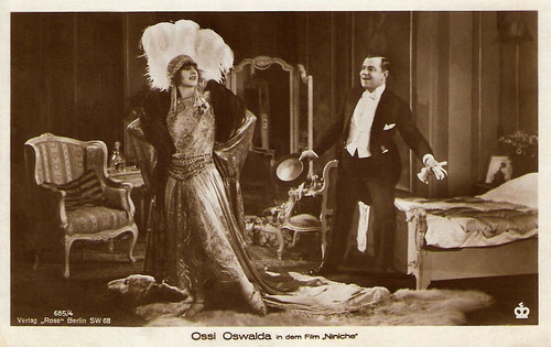 Ossi Oswalda and Livio Pavanelli in Niniche (1925)