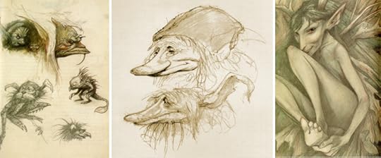 Sketchbook drawings Brian Froud