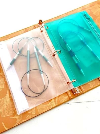 3-Ring Binder Circular Needle Organization | Ask Me Monday with Vickie Howell