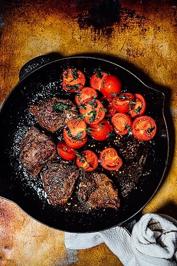 Spicy lamb chops with tomatoes and mint| Nik Sharma