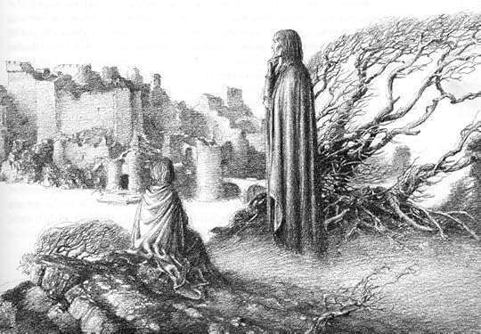 Merlin Dreams by Alan Lee