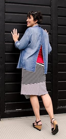 denim top - staple wardrobe piece