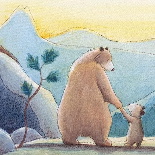 From I Love You as Big as the World by David Van Buren, ill. by Tim Warnes (Little Tiger Press 2008) | Illustration © 2008 by Tim Warnes