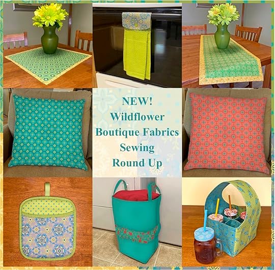 NEW! Wildflower Boutique Fabrics Sewing Round Up