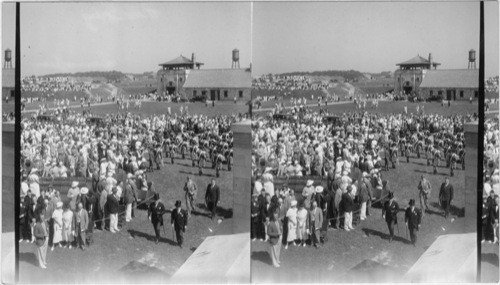 Arrival of Diplomats, at Ft. Niagara during Four-Nation Celebration, Niagara Falls, N.Y. Sept. 3 to 6, 1934 — Calisphere