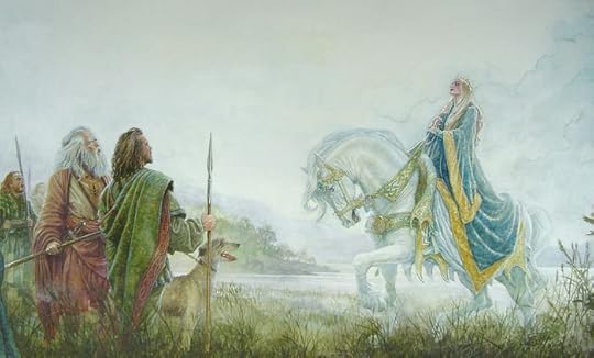 The Names upon the Harp - Niamh and Oisin by PJ Lynch