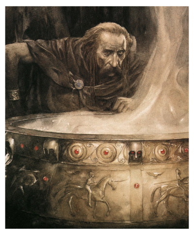 The Mabinogion illustrated by Alan Lee