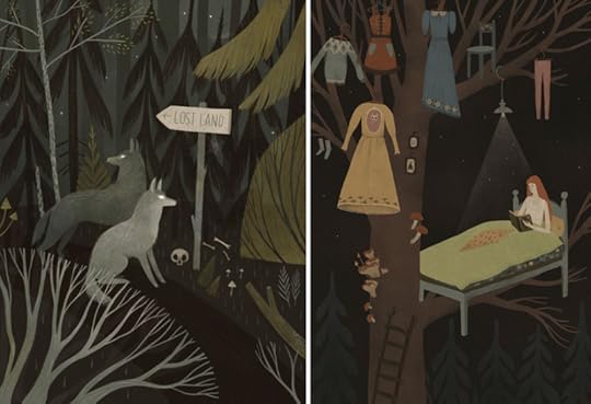 Lost Land amd Treehouse by Alexandra Dvornikova