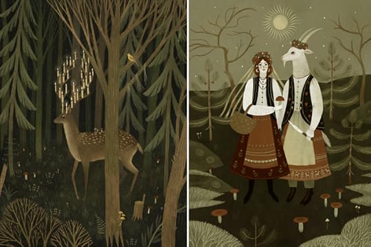 Forest magic by Alexandra Dvornikova