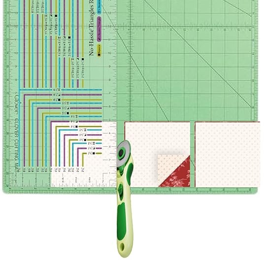 NEW! No-Hassle Triangles Ruler by Nancy Zieman Productions Available at ShopNZP.com