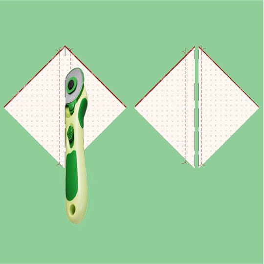 NEW! No-Hassle Triangles Ruler by Nancy Zieman Productions Available at ShopNZP.com