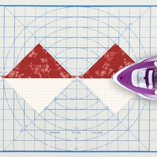 NEW! No-Hassle Triangles Ruler by Nancy Zieman Productions Available at ShopNZP.com